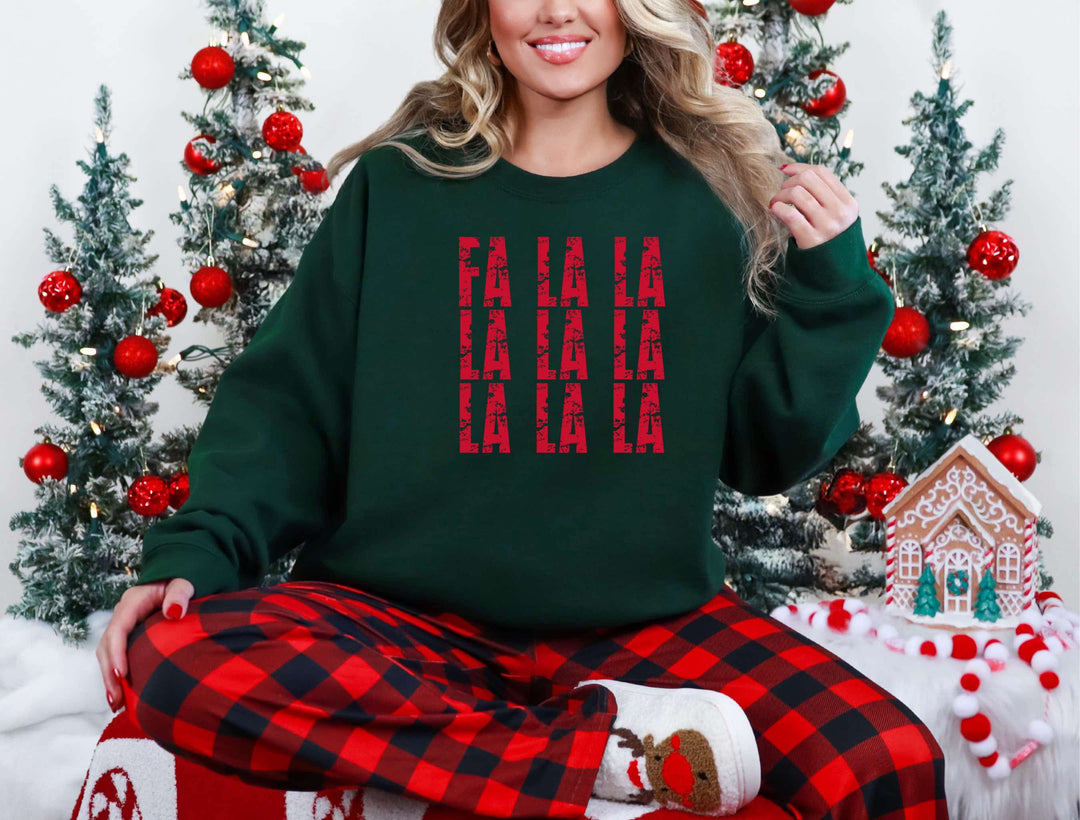 Fa La La Graphic Sweatshirt