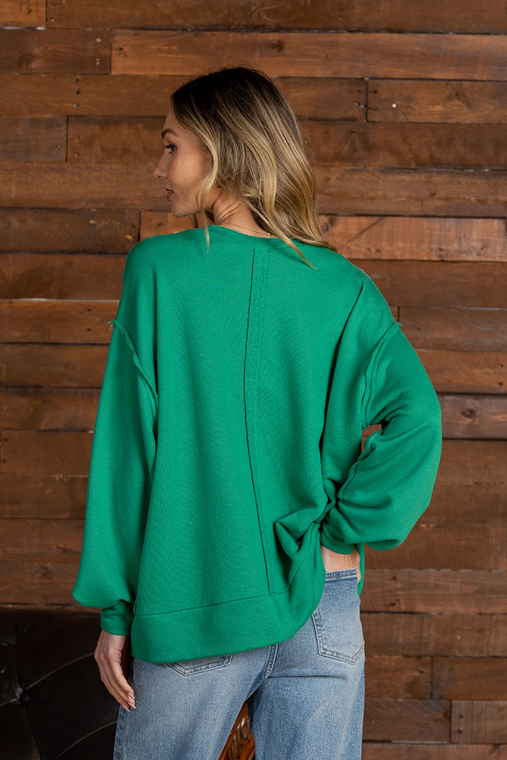 Sew in Love - Oversized Pullover Top