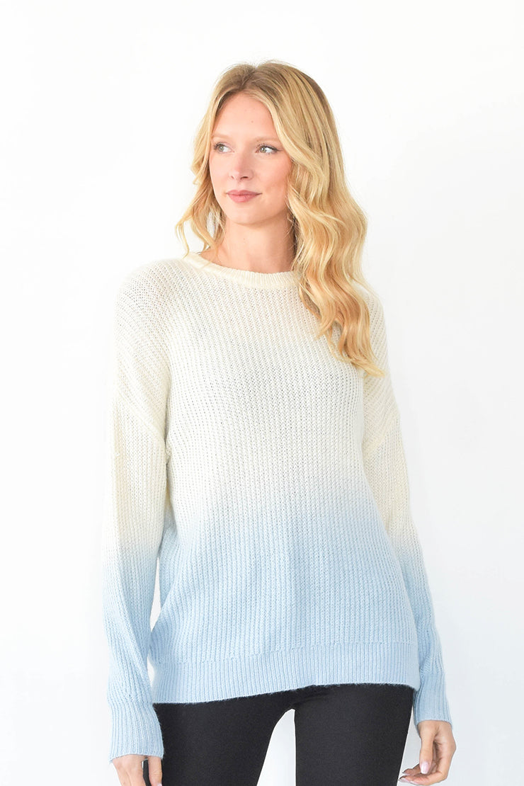 Sew in Love - Ombre Blue Sweater