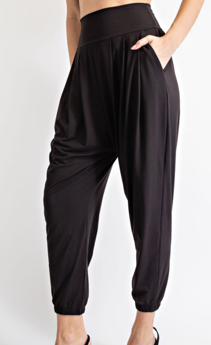 Rae Mode - BUTTER PLEAT HIGH WAIST JOGGER