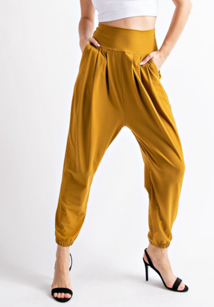 Rae Mode - BUTTER PLEAT HIGH WAIST JOGGER