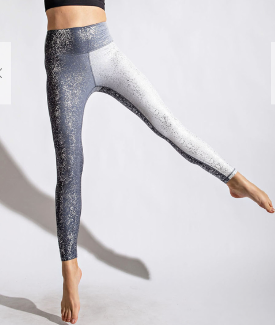 Rae Mode - GALAXY FOIL PRINT FULL LENGTH LEGGINGS