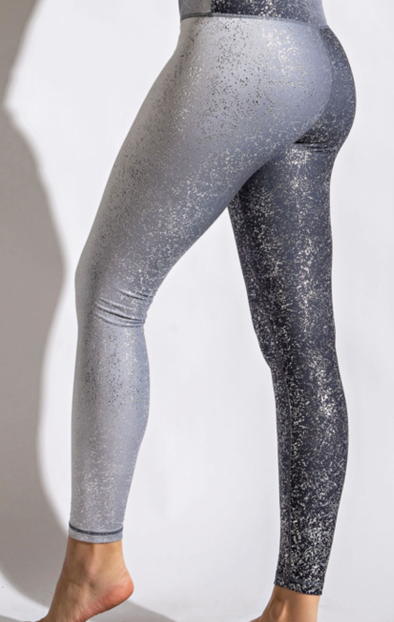 Rae Mode - GALAXY FOIL PRINT FULL LENGTH LEGGINGS