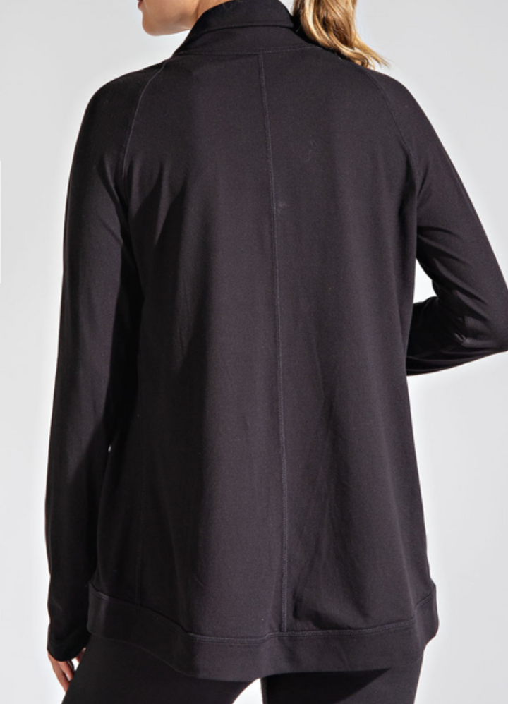 Rae Mode - ASYMMETRIC JACKET WITH COWL NECK