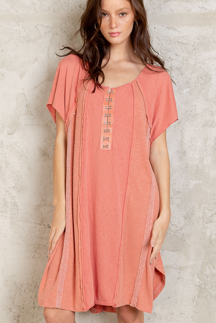 POL - Long Oversized  Knit Top