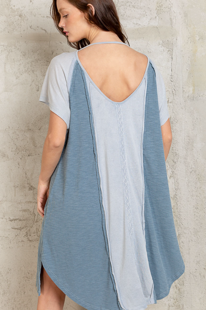 POL - Long Oversized  Knit Top