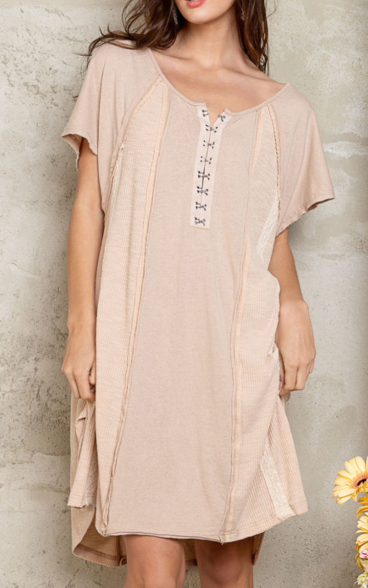 POL - Long Oversized  Knit Top