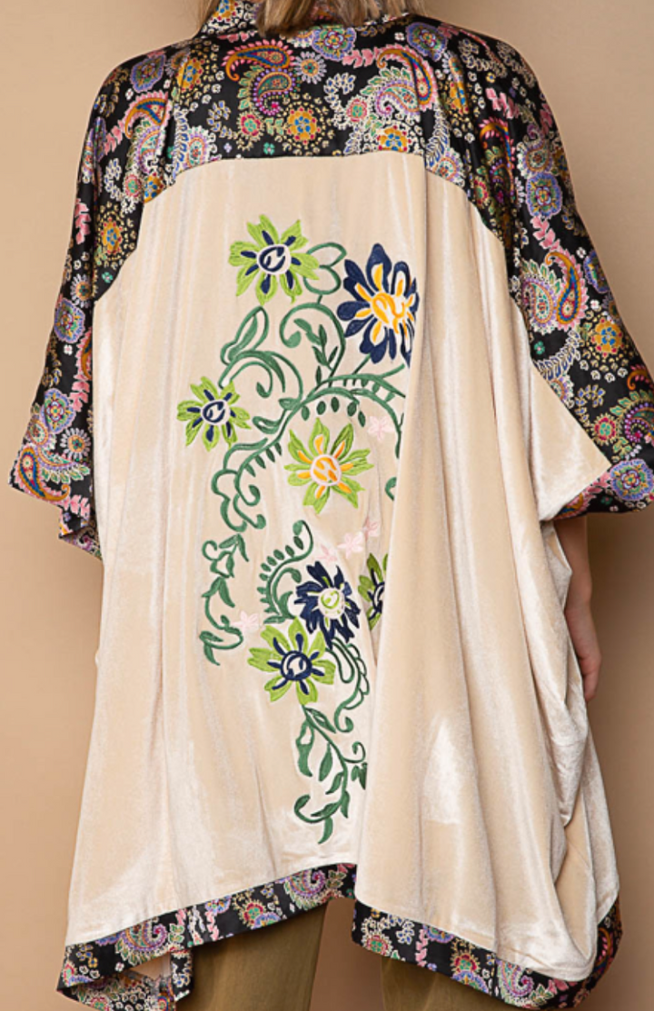 POL LIVE BOX 9/6 - Velvet & Satin Kimono