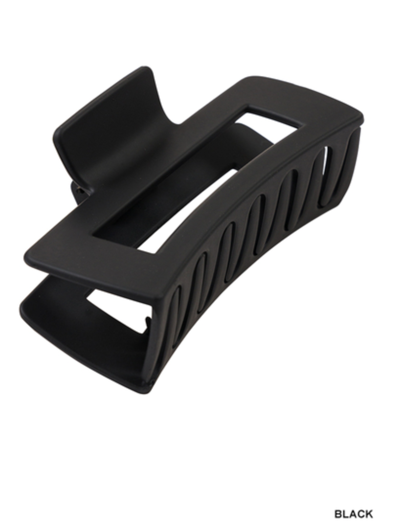 4 INCH RECTANGLE HAIR CLAW CLIP
