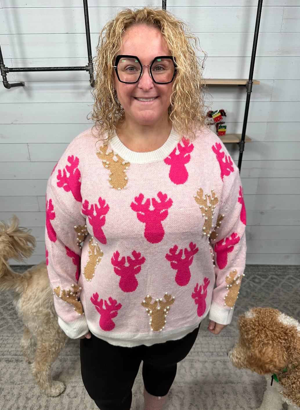 BiBi - Pearl Rudolph Sweater