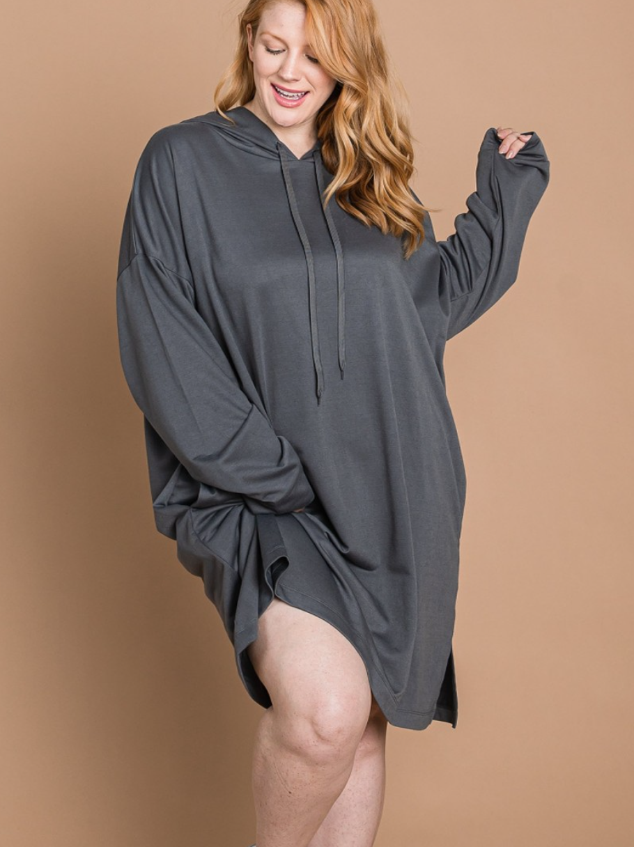Cotton Bleu - Hoodie Tunic
