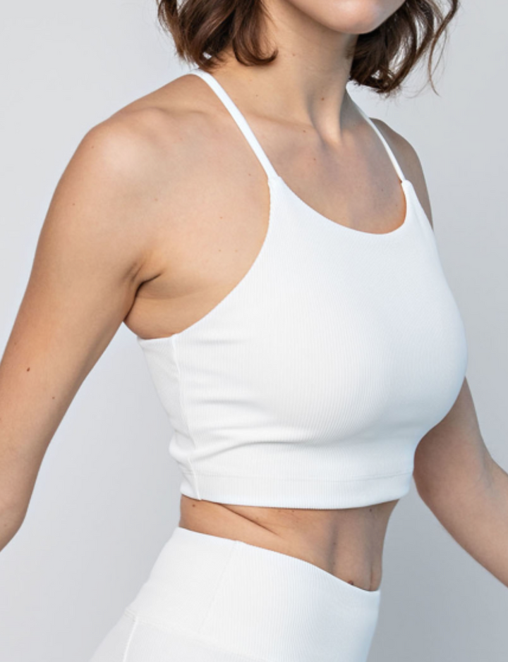 Rae Mode - NYLON RIB CROP TOP