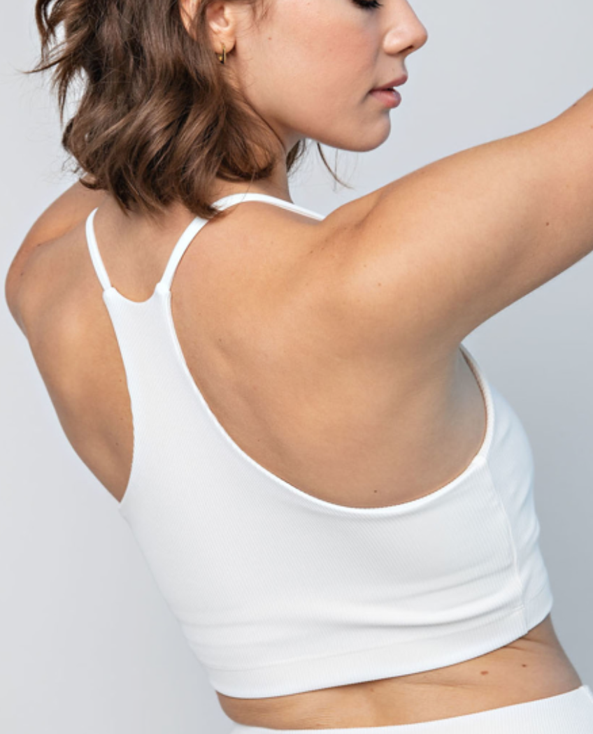 Rae Mode - NYLON RIB CROP TOP