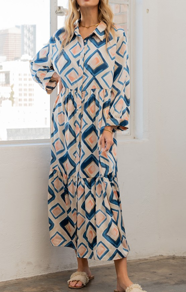 Sew in Love - MAXI SATIN DRESS