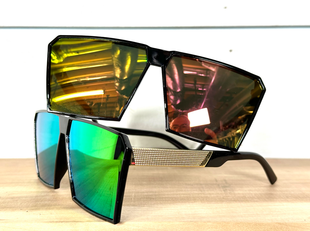 Mirrored Square Sunglasses