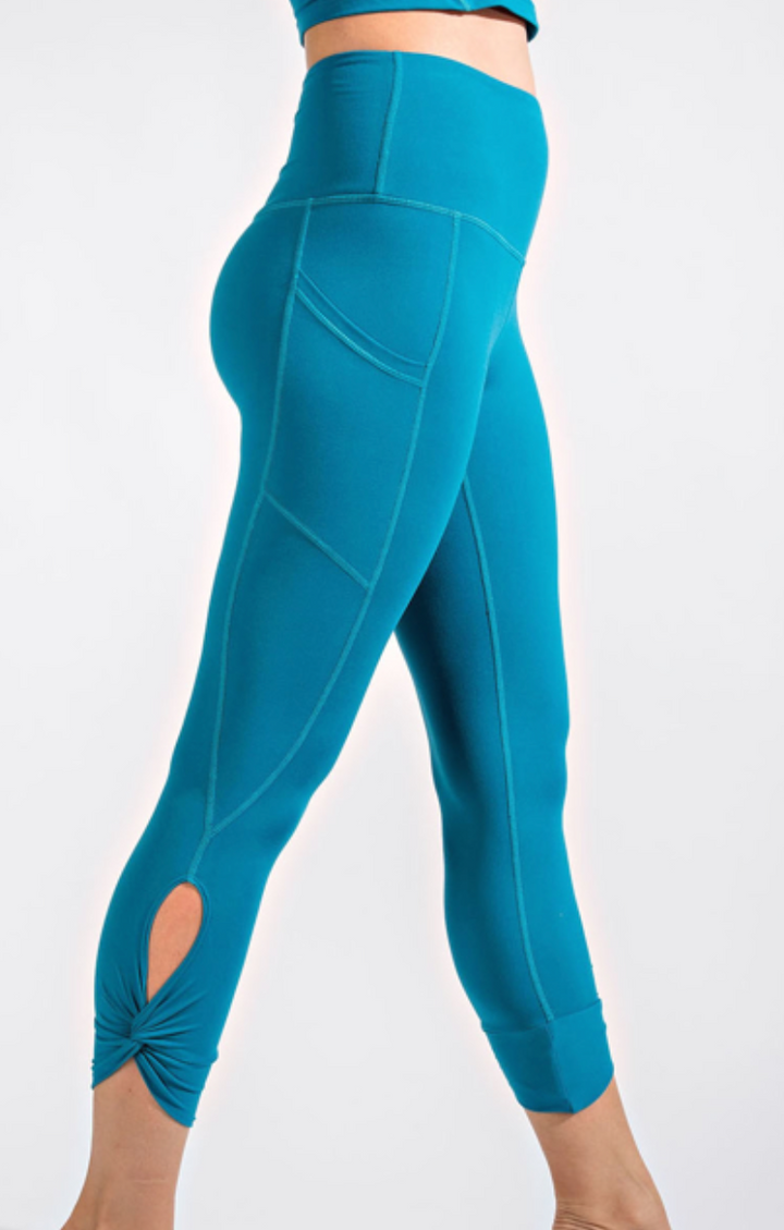 Rae Mode  CAPRI KEYHOLE YOGA LEGGINGS