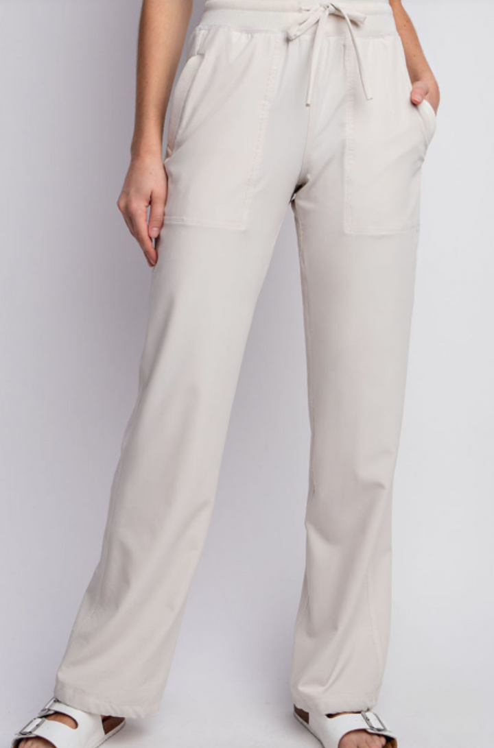 Rae Mode - OXFORD MID RISE FULL LENGTH PANTS