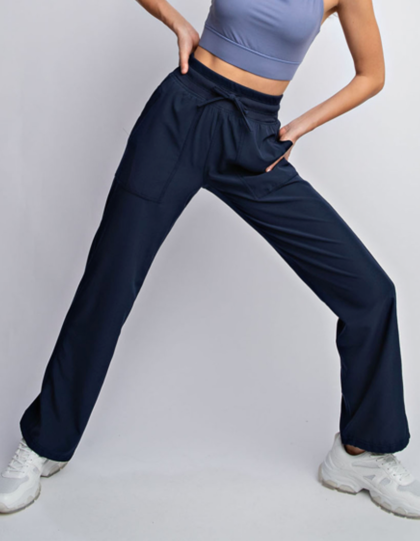 Rae Mode - OXFORD MID RISE FULL LENGTH PANTS