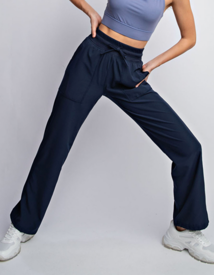 Rae Mode - OXFORD MID RISE FULL LENGTH PANTS