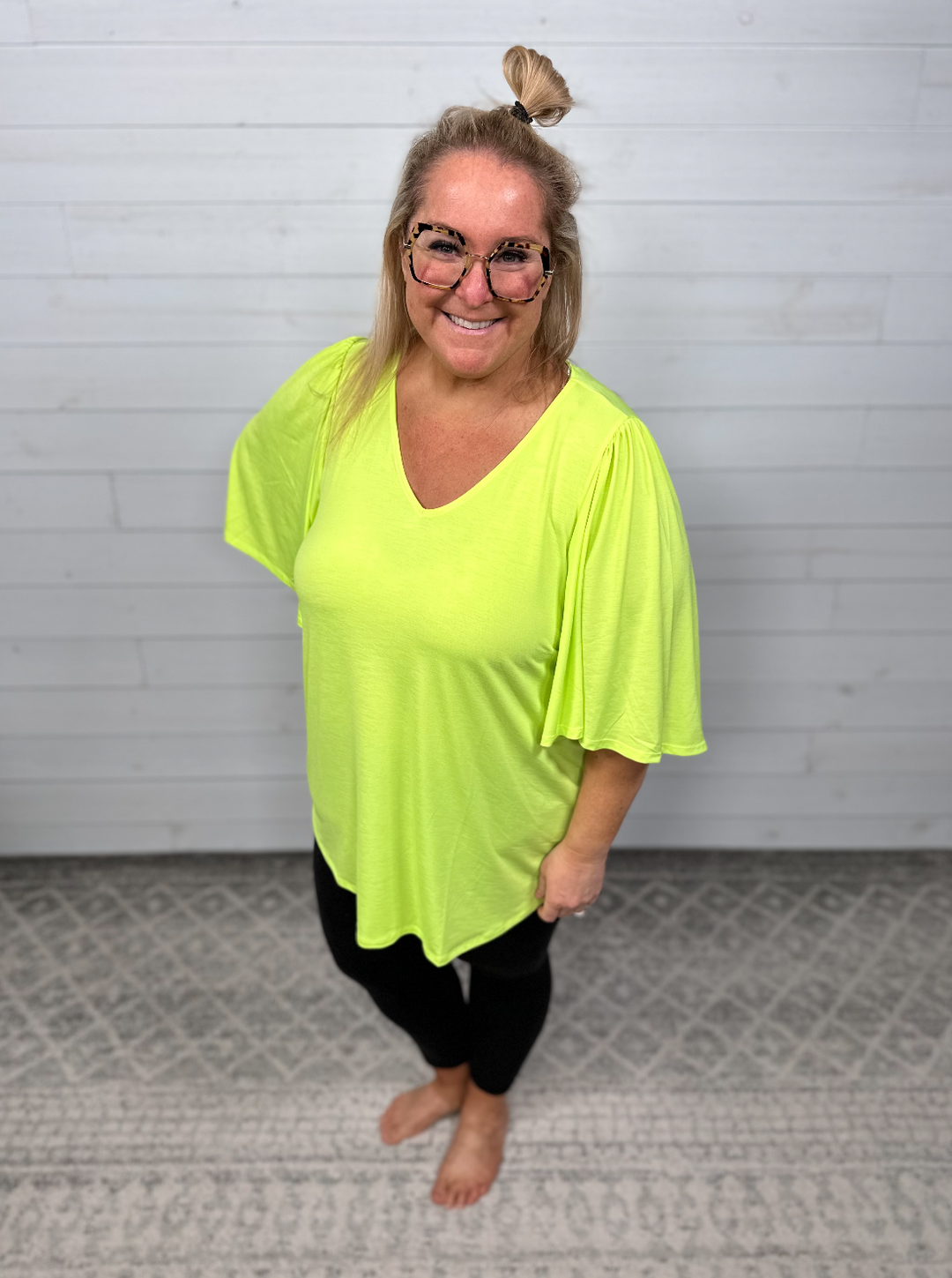 Dear Scarlett - Cali Top Neon Green