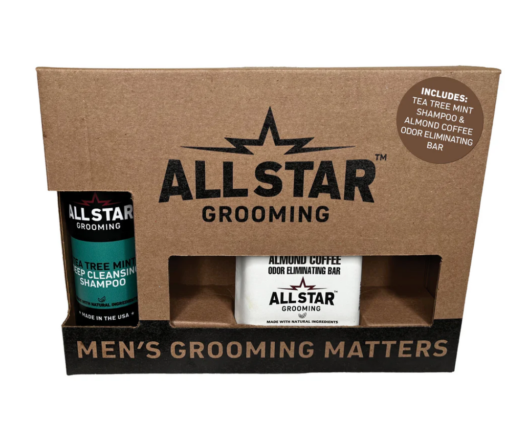 Odor Eliminating Bar + Tea Tree Shampoo Gift Box