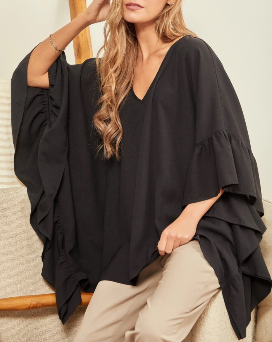 Andree by Unit - Oversized Black Tunic