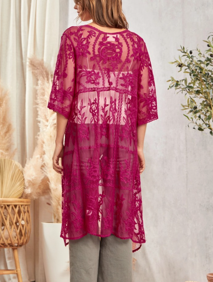 Savannah Jane - Embroidered Cover Up