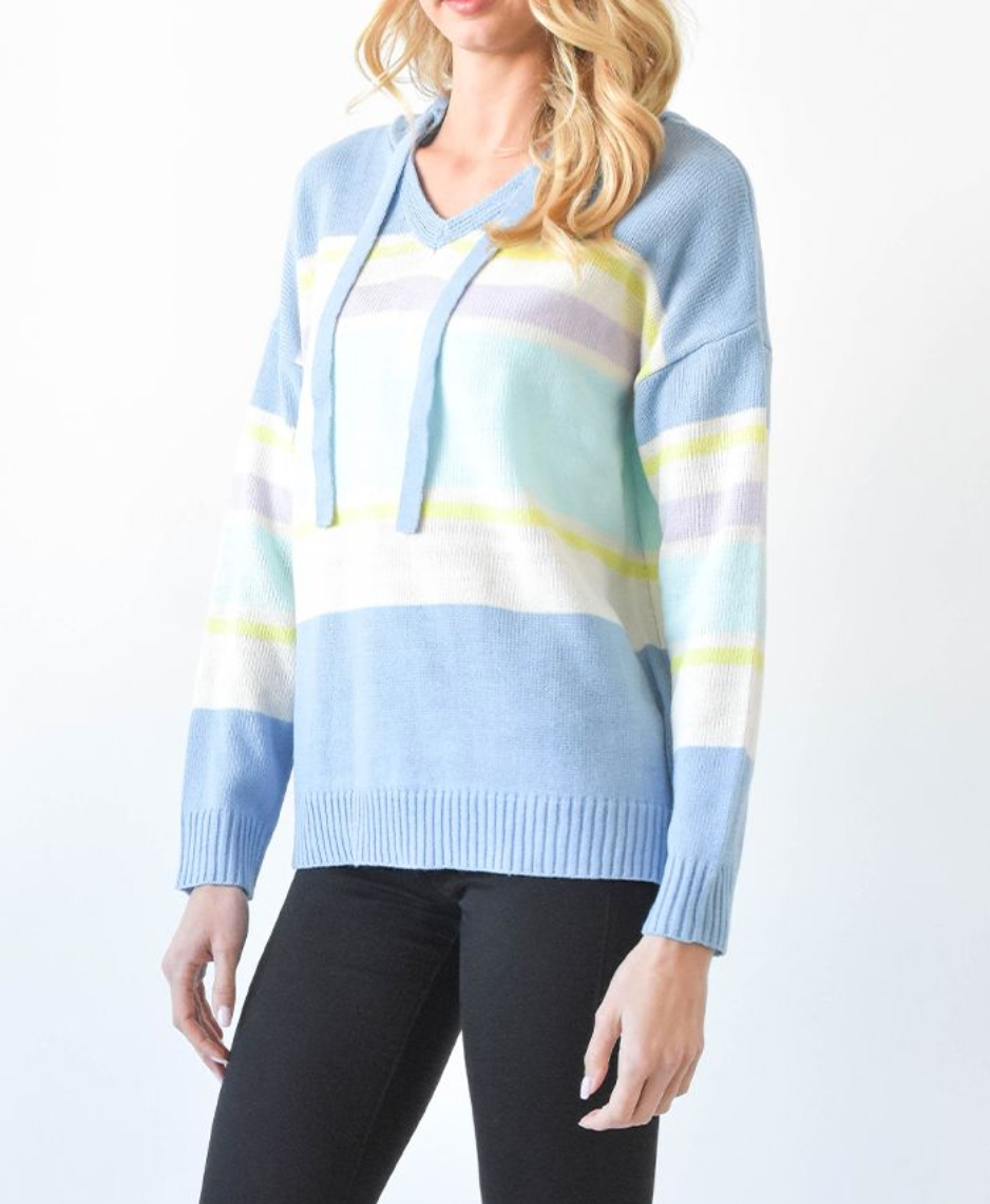 Sew in Love - Striped Hoodie