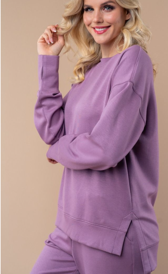 White Birch - Hi Lo Purple Top