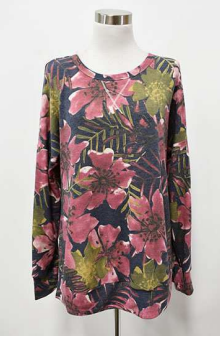 Dear Scarlett - Navy Floral Weekender