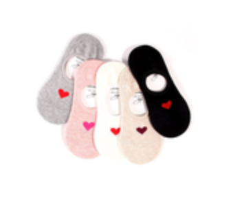Heart No Show Socks