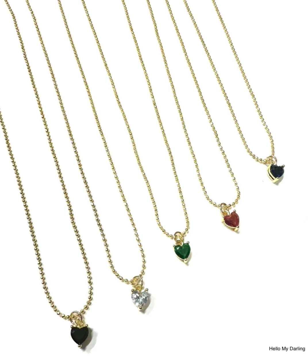 BB Lila V Day Box - Hello My Darling Necklace