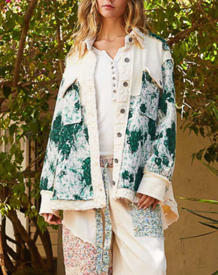 POL - Quilted Shacket