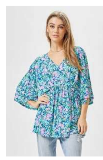 Dear Scarlett - Blue Floral Dreamer