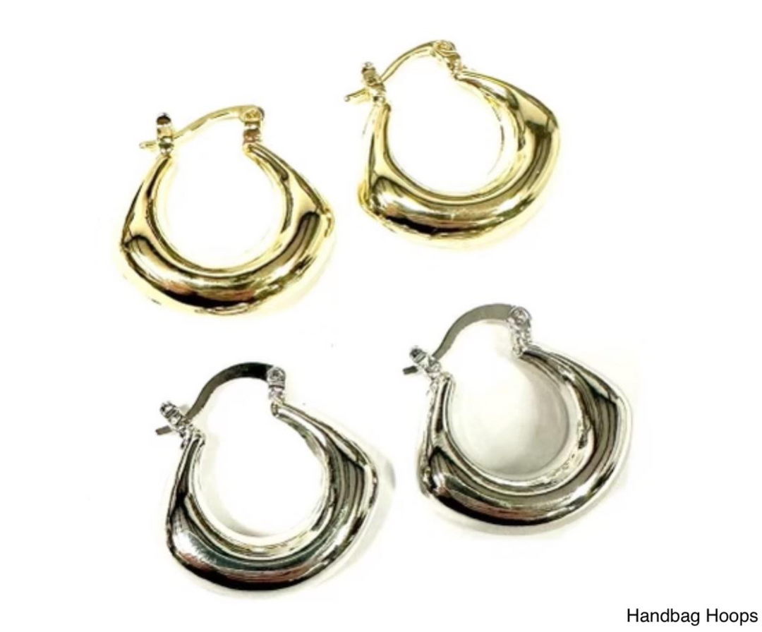 BB Lila March Style Box - Handbag Hoop Earrings