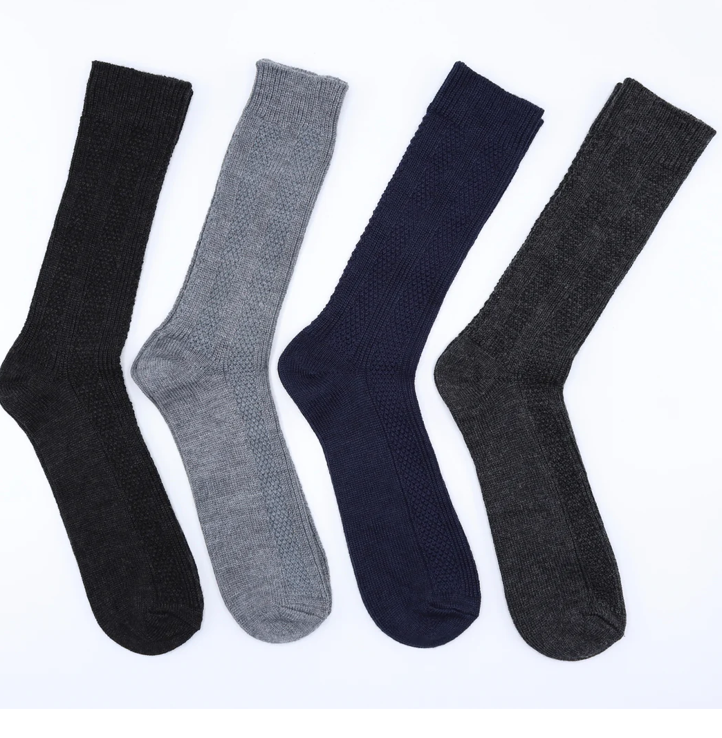 Merino Wool Links Socks M/L