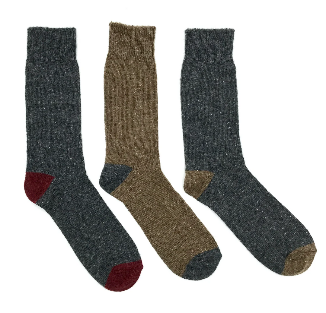 Vintage Tweed Socks (2 Pack) M/L