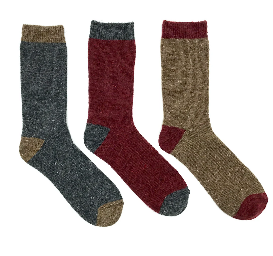 Vintage Tweed Socks (2 Pack) S/M
