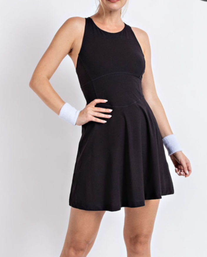 Rae Mode - Butter Romper Dress Black