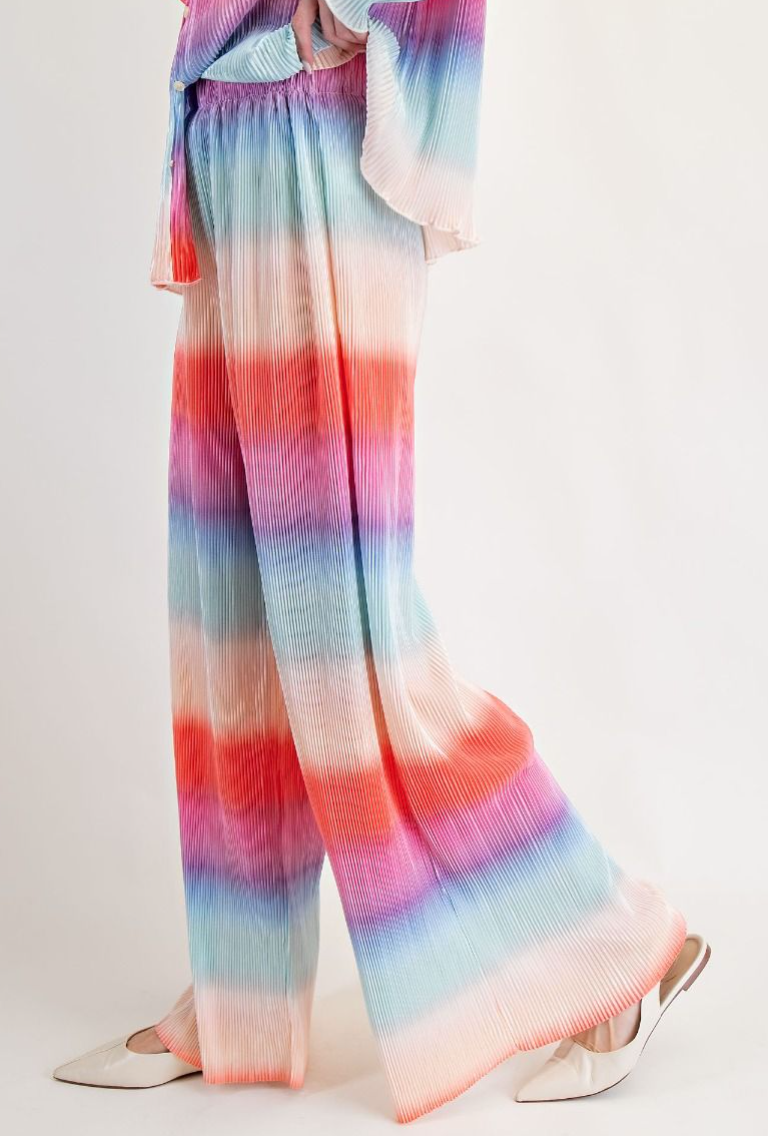 Easel - Ombre Pleated Lounge Pants