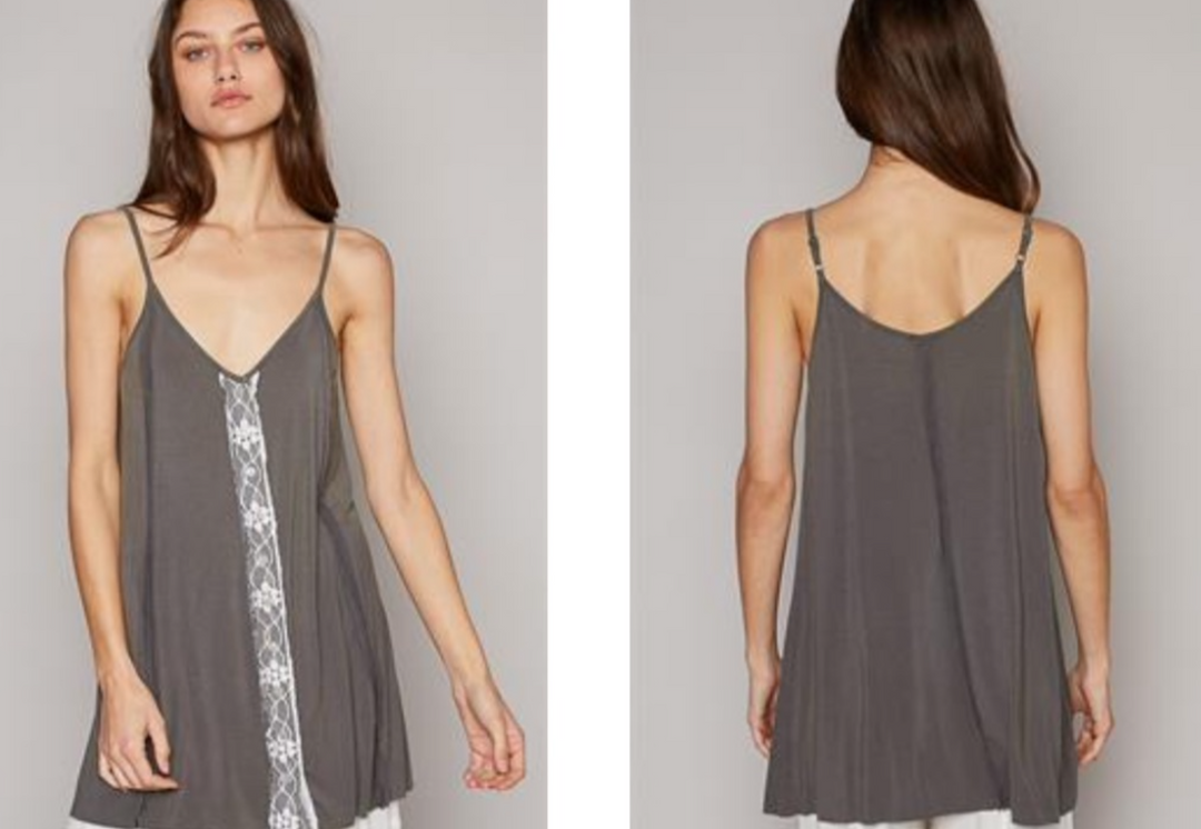 POL - Grey Tank Top