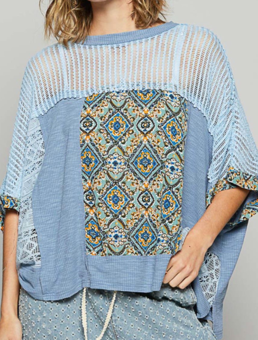 POL - John Quincy Adams Blue Top