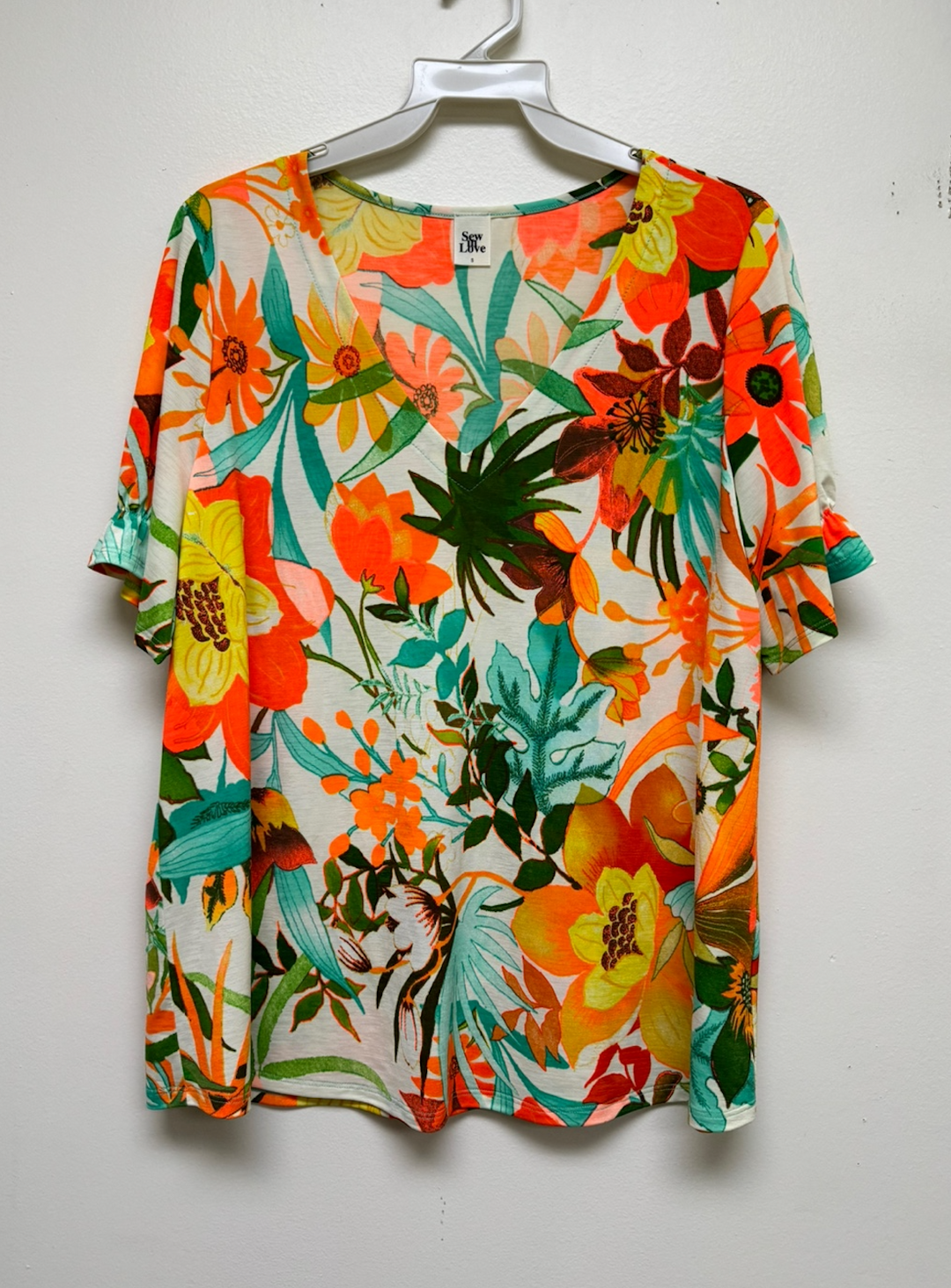 Sew in Love - Hawaiian Vibes Top