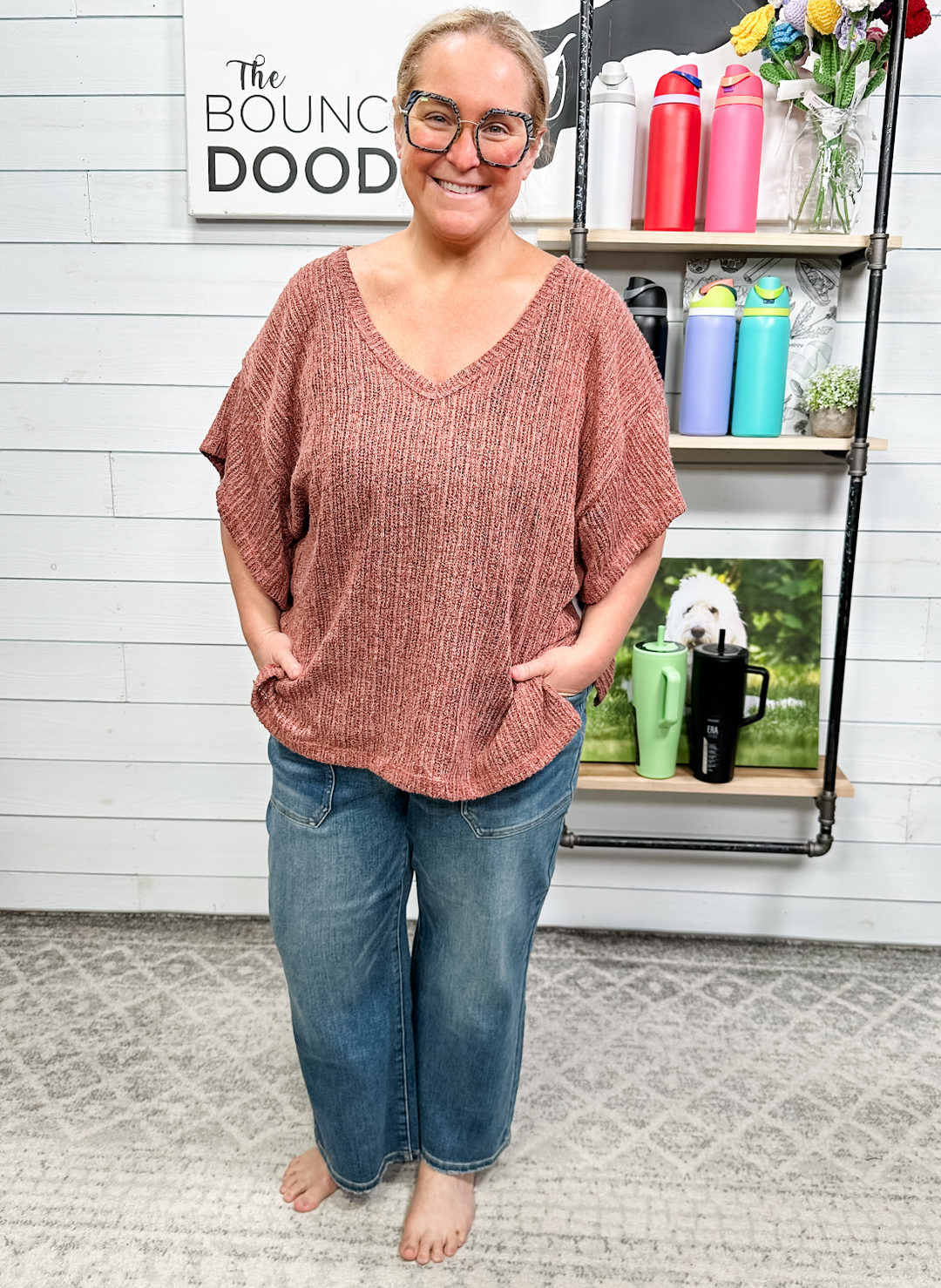 Judy Blue - Cropped Wide Leg Denim