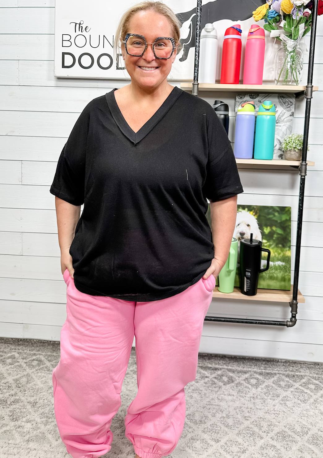 Ampersand - Comfort Zone Joggers - Cotton Candy Pink