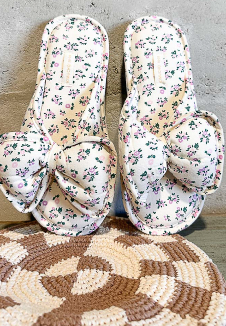 POL - Floral Indoor Slippers