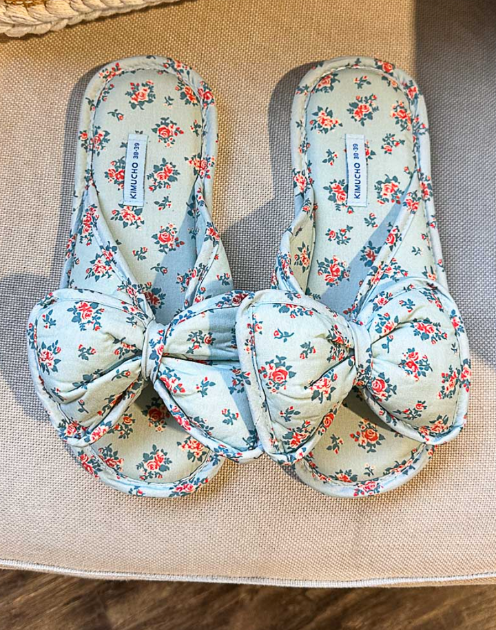 POL - Floral Indoor Slippers