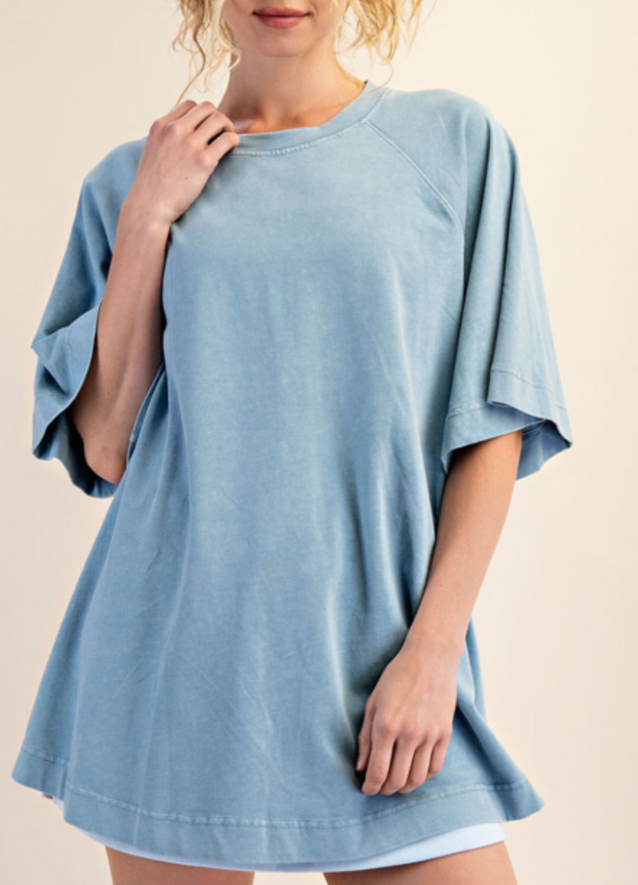 Rae Mode - MINERAL WASHED OVERSIZED TOP