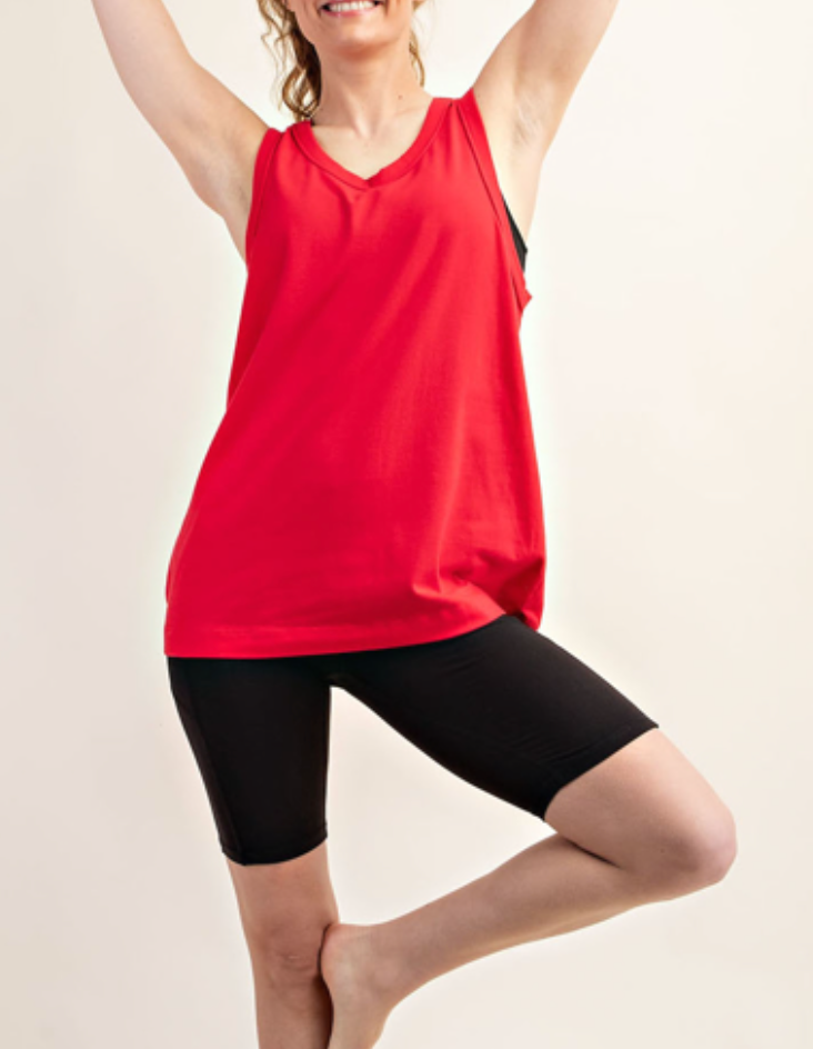 Rae Mode - COTTON LYCRA OVERSIZED TANK TOP