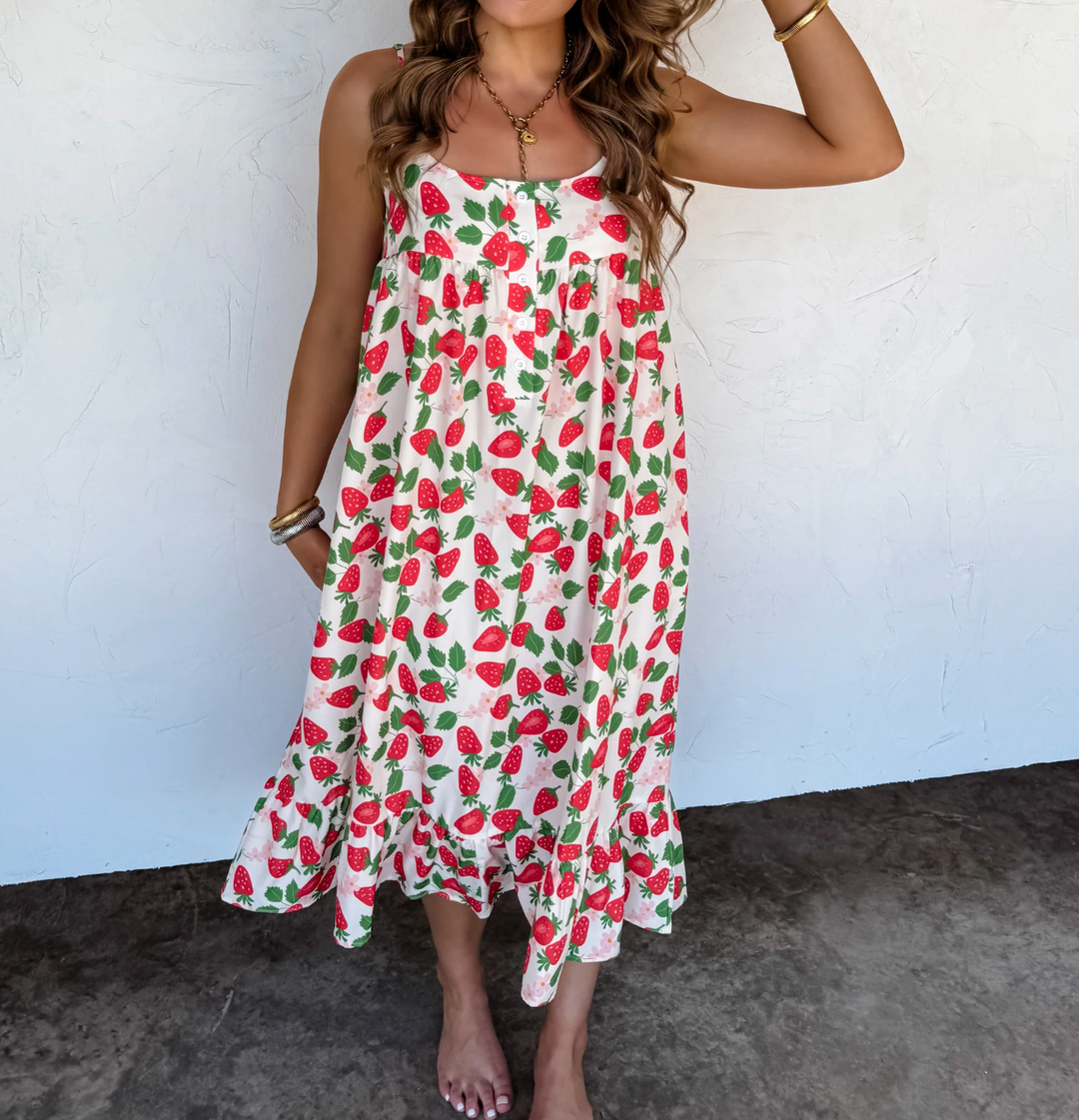 Blakeley - BACK HOME STRAWBERRY SLEEP DRESS